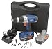Draper 40764 18-Volt Cordless Rotary Drill and Case with 2 Batteries