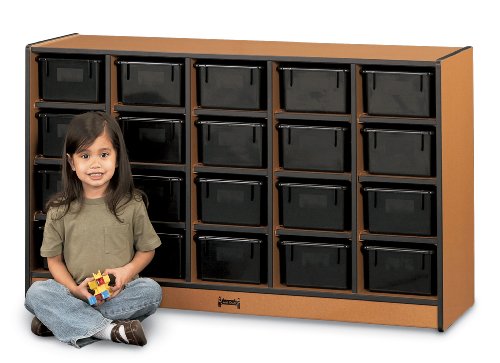 Sproutz 20 Tray Mobile Cubbie Without Trays - Red Navy