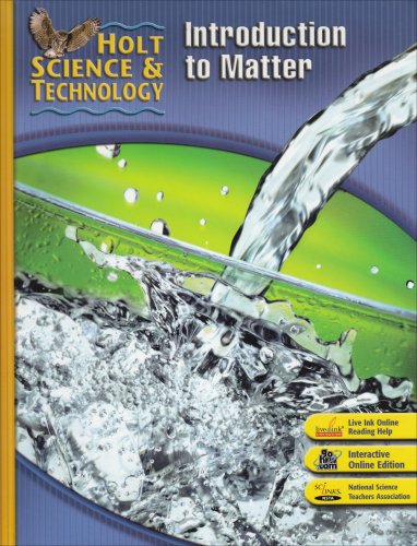 Holt Science And Technology: Introduction to Matter