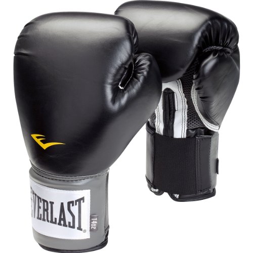 Everlast Pro Style Training Gloves (Black, 14 oz.)
