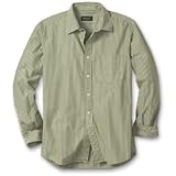 Legend Wash Long-Sleeve Patterned Poplin Shirt