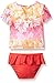 Crazy 8 Girls' Baby Floral Rashguard Swim Set