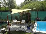 Coolaroo Sonnensegel Dreieck 360 cm Farbe desert sand