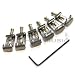 Genuine Fender Vintage Style Replacement Saddles For Fender Stratocaster