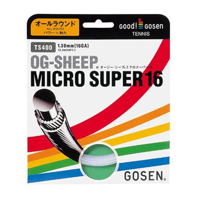 (ゴーセン)GOSEN ミクロスーパー(TS400) ゲージ（太さ）：1.30mm