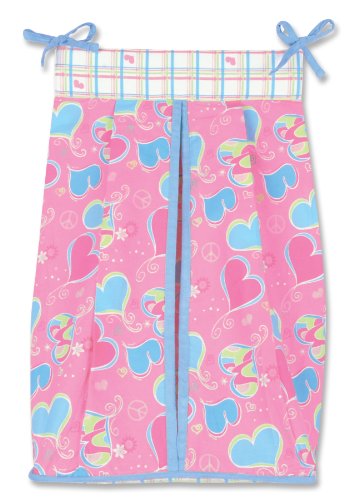 Trend Lab Groovy Love Diaper Stacker