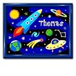 Out Of This World Large Gloss Navy Personalized Print