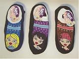 One Pair Bratz Skid-Free Slipper Sock