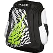 Fox Racing Precision Men's Outdoor Backpack w/ Free B&F Heart Sticker Bundle - Black/White