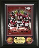 Atlanta Falcons Framed Team Force 24kt Gold Coin 8x10 Photo Mint