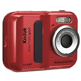 Kodak Easyshare Sport C135 Digital Camera - Red (14 MP, 5x Advanced Digital Zoom) 2.4 inch LCD