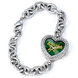 Game Time GTW-NHL-HEA-DAL Dallas Stars NHL Ladies Heart Series Watch