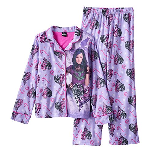Disney Big Girls' Descendants Mal Heart Pajama Set