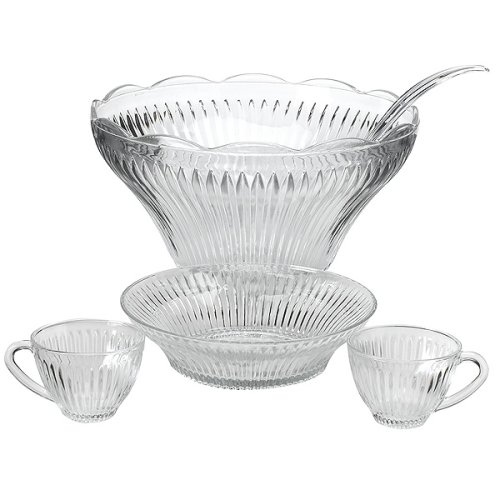 Childrens Toyshop  Kitchen & Housewares : Royal Crest 27-pc. Glass Punch Bowl Set