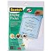 Scotch Plastic Display Pocket with Removable Interlocking Fasteners, 8.5 x 11 Inches, Clear (WL854C)