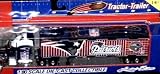 New England Patriots 2005 NFL Fleer Diecast Peterbilt Tractor Trailer 1/80 Scale Truck Collectible Team Car Football