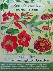 Hummingbird Garden Large Seed Packet 110 Seeds