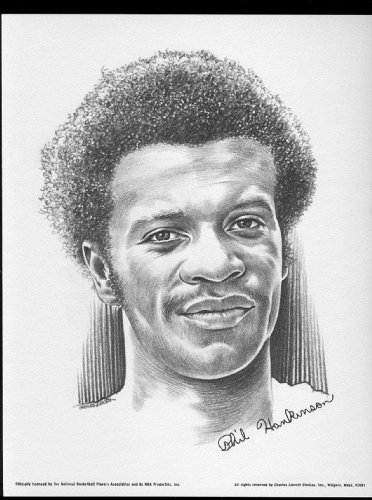 1974 Phil Hankinson Boston Celtics Lithograph