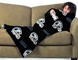 Carolina Panthers Youth Comfy Throw Blanket with Sleeves Carolina Panthers Youth Comfy Throw Blanket with Sleeves