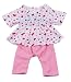51cfJWTVRRL. SL75  Cheap  Heart Dress w/Pink Pants Teddy Bear Clothes Outfit Fit 14   18 Build a bear, Vermont Teddy Bears, and Make Your Own Stuffed