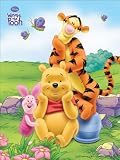 Disney 30 x 40cm Winnie The Pooh Canvas Wall Art