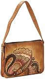 Review Anuschka  / Anuschka Multi Compartment - Paisley Bronze Leather Handbags