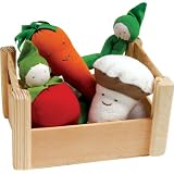 Organic Cotton Veggie Crate - Soft Baby Toys from Under the Nile