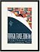 Black Framed/Matted Print 17x23, Foreign Trade Zone No. 1: NY City Department of Dock...