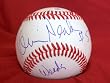 Kevin Nealon Autographed ROLB Baseball with "Weeds" Inscription! Proof Photo of Kevin Signing for Us.
