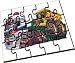 Cover:Personalisiertes Koolart - Iveco Lowloader Truck - A5 Holzpuzzle