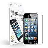 UPC 885422000773 product image for iPhone 5 / 5S / 5C Screen Protector GPEL Real Tempered Glass [HD CLEAR] 100% SAT | upcitemdb.com