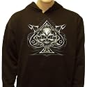 Spade Skull Tribal Chopper Hoodie