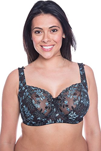 ladies bra underwired cup 34 36 38 40 42 44 46 D DD E F G H J