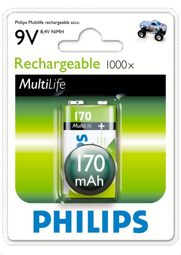 Philips Multi Life NiMH Akku 9V-Block 170 mAh Preisvergleich