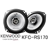 KENWOOD [ ケンウッド ] １７cmカスタムフィットスピーカー [ 2WAYコアキシャル 160W ] 純正スピーカーで物足りない方に！ [ 品番 ] KFC-RS170