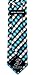 Scott Allan Turquoise Black Tie Men | Gingham Plaid Ties for Mens | Necktie Turquoise | corbatas para hombres elegantes