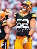 Clay Matthews signed autographed 8 x 10 photo Green Bay Packers