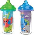 Munchkin 2 Count Sesame Street Click Lock Insulated Sippy Cup, 9 Ounce