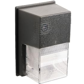 Heath Zenith SL-5670-BZ 35 Watt High Pressure Sodium Wall Light, Bronze