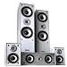 Hyundai Multicav 2.1 ch Surround Sound Speaker Set 1150 Watts MAX - Silver  from Hyundai