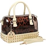 MG Collection Mentha Gothic Doctor Handbag