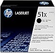 HP 51X (Q7551X) Black High Yield Original LaserJet Toner Cartridge