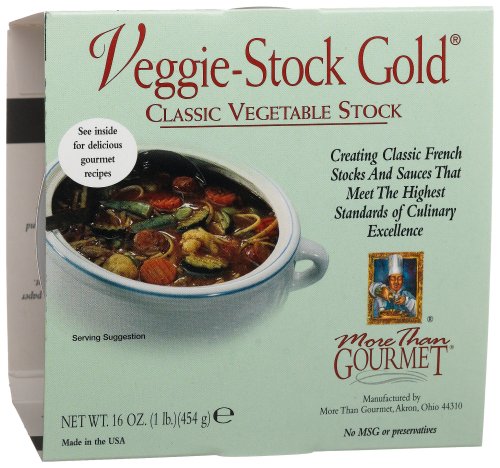 More Than Gourmet Veggie-stock Gold® Vegetable Stock, 16-Ounce Units by More Than Gourmet