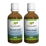 Native Remedies ThyroidAssist and Detox Drops ComboPack