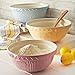 Rayware S36 Chip Resistant Earthenware Mixing Bowl, Ceramic, Cane, 0.5 Litre/15 cm