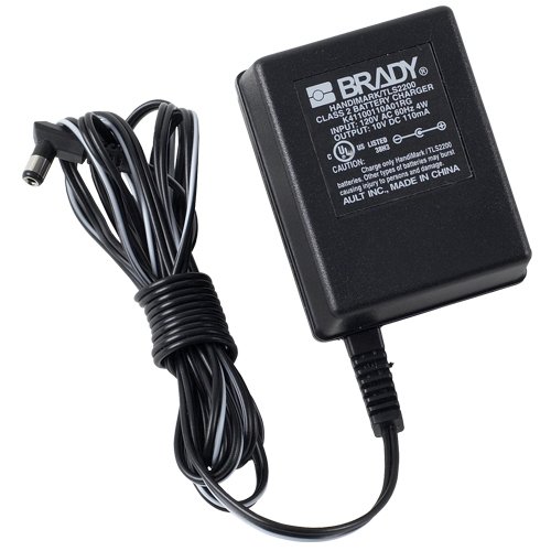 BRADY TLS2200-BC BATTERY CHARGER FOR TLS 2200 THERMAL LABEL PRINTER, 120V