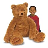 Melissa & Doug Jumbo Brown Teddy Bear - Plush