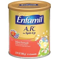 Enfamil A.R. Infant Formula Powder, Iron Fortified, 12.9-Ounce Canisters (Pack of 6)