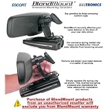 BlendMount Your Beltronics Escort Radar Detector. High Quality Custom Mount by J28 Design