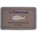 A Fisherman and the catch of his life gift doormat